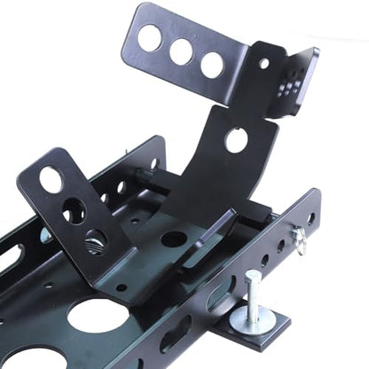 14" to 22"Removable Trailer Model Motorcycle Wheel Stop Chock Adjustable Rear 1T2TOMMWSCA,Send goods from local warehouse,fast delivery