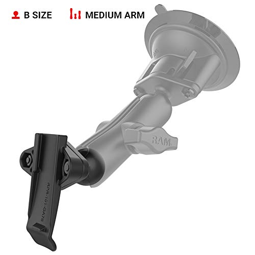RAM MOUNTS Garmin Spine Clip Adapter with B Size 1" Ball, Handheld GPS Mount for Garmin Devices RAM-B-202-GA76U