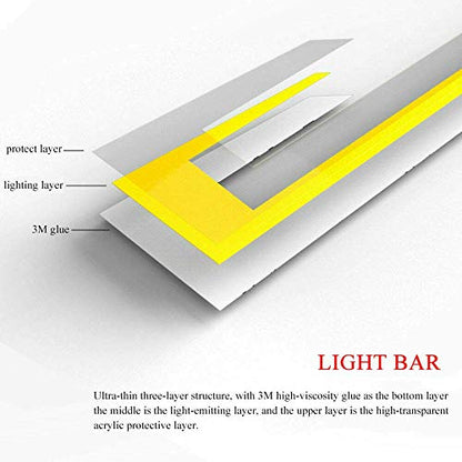 Light Strip For Motorcycle Helmet DIY Night Signal Light Luminous Stripe Sticker Motorcycle Light Strip Luminous Stickers Night Super brightness Water Resistant