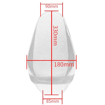Motorcycle Leather Rear Passenger Seat Cushion Pad Set fit for Z900 Z 900 2017 2018 2019 2020 2021 2022 2023 2024 Pressure Relief Soft Saddle Pillion, Black - color: Rear - Black