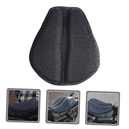 Luxshiny Motorcycle Seat Cushion Cover Gel Seat Pad for Motorbike Reusable Breathable