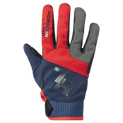 Tourmaster Trailhead Enduro Motorcycle Gloves - color: Red/Navy, size: X-Large