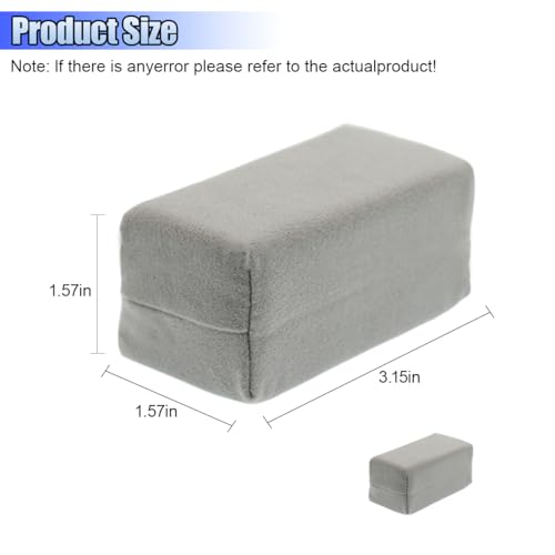 Suede Microfiber Applicator Pad, Multi-Purpose Ceramic Spray Coating Sponge Pads, Car Detailing Sponge for Car Paint, Metal, Plastic Trim, Applying Wax, Sealants, Other Conditioners (2PCS) - size: 2PCS