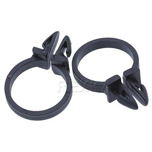 Rexka 30 pcs Wire Routing Clips 3/4" - color: Wire Routing Clips 3/4"