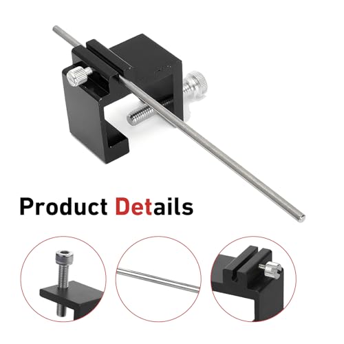 Chain Alignment Tool, Quick & Accurate Metal Chains Adjustment Tool, Rust-proof Metal Professional Chain Straightener, for Motorcycles, Scooters, Bike, ATVs, Mopeds (Black) - color: Black