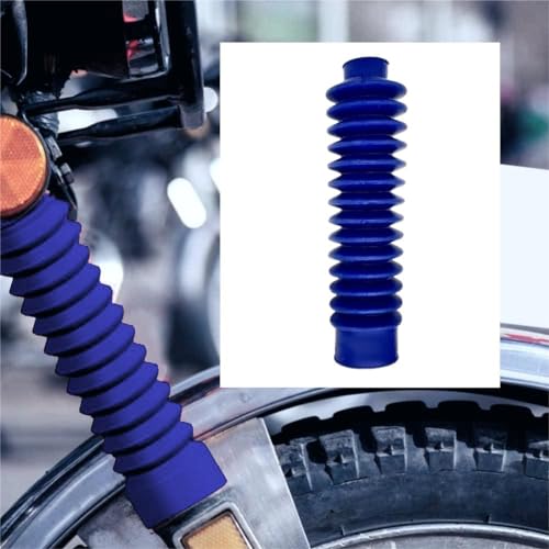 Motorcycle Front Fork Shock Boot Damper Dust Cover Compatible with Honda ATC 200X 1983-1987