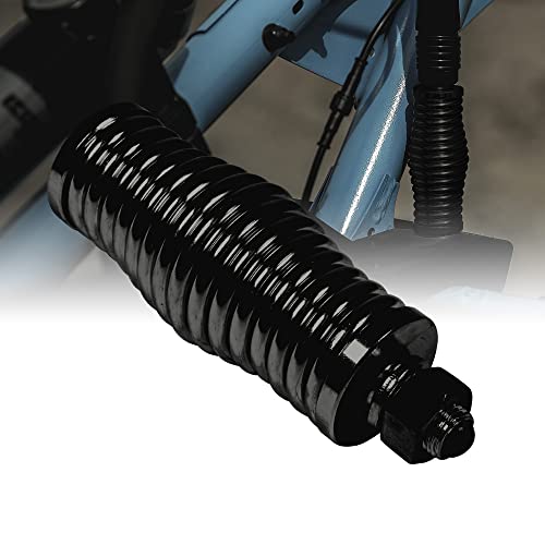 True MODS Heavy-Duty LED Whip Light Flag Spring Mount Mounting Base [Black-Finish] [Quick Release] [1/2" 20 Thread] for Offroad UTV ATV SxS Side-By-Side 4 Wheeler Polaris RZR Razor Can-Am Maverick X3 - color: Black, size: 1pc, style: 1/2" - 20 Thread