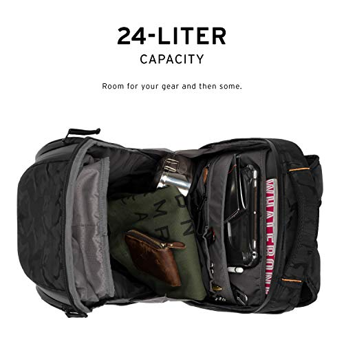 URBAN ARMOR GEAR UAG 24-Liter Backpack Lightweight Tough Weather Resistant Laptop Backpack, fits up to 16-inch, Standard Issue Black Midnight Camo - color: Standard Issue - Black Midnight Camo, size: 24-Liter