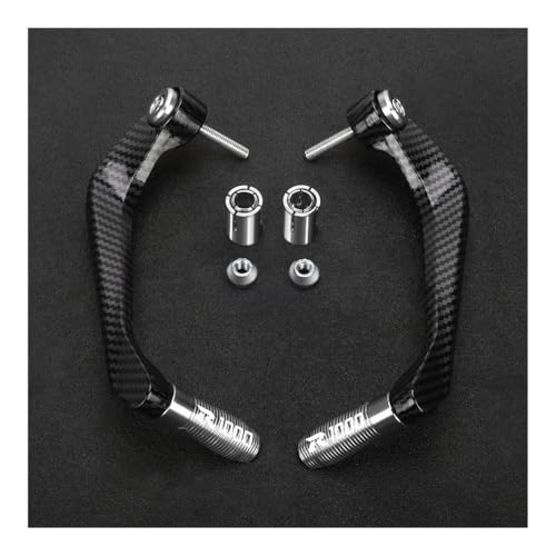 Clutch Lever Guards for GSX-R GSXR 1000 GSXR1000 2001-2024 Motorcycle Aluminum Handlebar Brake Clutch Lever Hand Guard Protector Handguard - color: Silver With logo