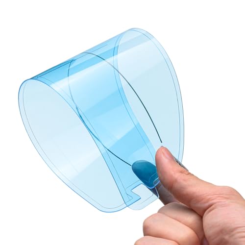 Universal Anti Fog Film for Motorcycle Helmet Visor 3.46" x 10.7"-Helmet Face Shield Anti Fog Visor Insert | Fog Prevention Visor Lens on Cold Mornings and Rainy Days,Clear Vision Safer Rides,Simple but Effective - size: Clear - Over 60 Seconds