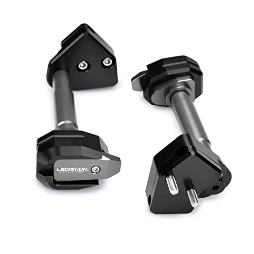 Motorcycle Falling Protection Frame Slider Fairing Guard Anti Crash Pad Protector Crash compatible with Honda CBR300R CBR 300R (2013-2023) (Gary) - color: Gary