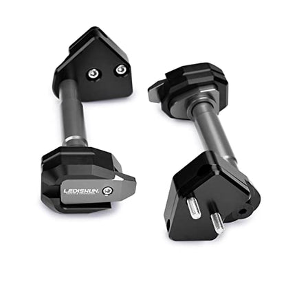 Motorcycle Falling Protection Frame Slider Fairing Guard Anti Crash Pad Protector Crash compatible with Honda CBR300R CBR 300R (2013-2023) (Gary) - color: Gary