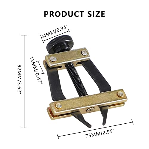 Roller Chain Breaker Holder Puller Cutter Tool Repair Removal Disassembly Kit for Motorcycle Bicycle Go Kart ATV Chains Replacement #25-60