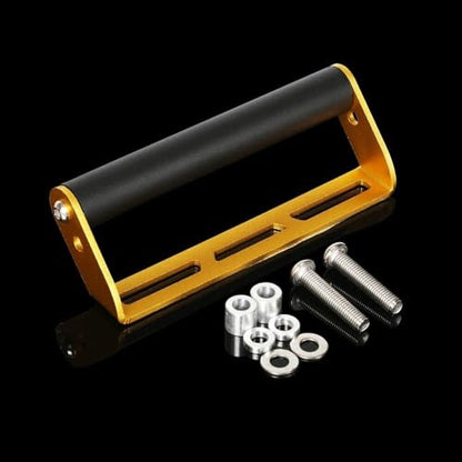 Off-Road Motorcycle Phone Mount, Universal Handlebar Mount for GPS Navigation & Smartphone, Dirt Bike Phone Holder (Gold) - size: Gold