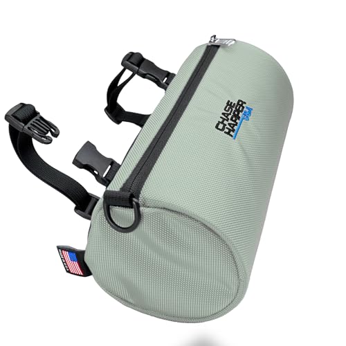 Chase Harper USA 10300 Barrel Bag - 3.5 Liters - Water-Resistant, Tear-Resistant, Industrial Grade Ballistic Nylon - Universal Fit - Light Gray - color: Light Gray, size: One Size