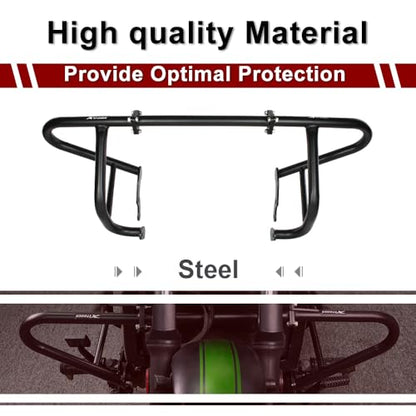 Xitomer Engine Guard Crash Bars Compatible with Vulcan S 650 VN650 / ABS 2015-2024, Vulcan S VN650 Cafe ABS 2016-2024 Motorcycle Highway Bars Frame Sliders