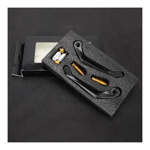 Motorcycle Handlebar Grips Brake Clutch Levers Guard Protector Handguard FOR CBR250 CBR 250 CBR250R CBR250RR 2011-2024 - color: Yellow No Logo