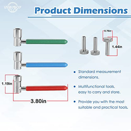 Motorcycle Valve Tappet Adjusting Wrench Tool Kit For Most Motorcycles ATVs and ATCs, Small Engine Valve Tappet Tools (6)