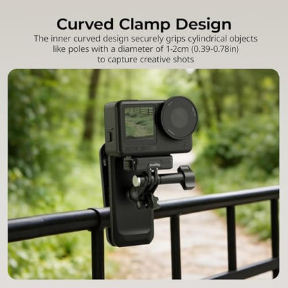 SMALLRIG Magnetic Backpack Strap Clip Mount for GoPro Hero 13/12/11/10, for DJI Osmo Nano Action 6/5 Pro/4/3/Pocket 3, for Insta360 X5/4/3/Ace Pro 2, with Ball Head Adapter Base Mantis Hook - 5722 - style: Backpack Clip Strap