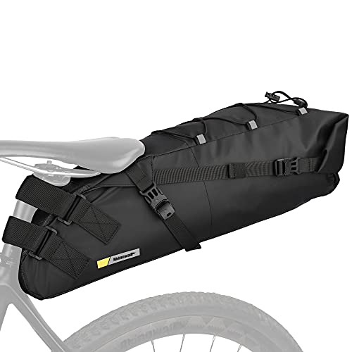 Rhinowalk Waterproof Bike Saddle Bag 13L - Under Seat Storage for Mountain Road Biking and Commuting Trips - size: 13L