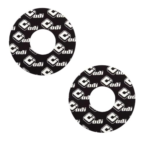 ODI Grip Donuts (Black) - Motorcycle Grips - Foam Material - Pair of 2