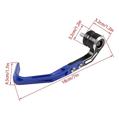 Compatible with M1000RR S1000RR 2019-2025 Brake Clutch Lever Guard CNC Aluminum Motorcycle Handlebar Levers Protector Accessories(Titanium) - color: Titanium