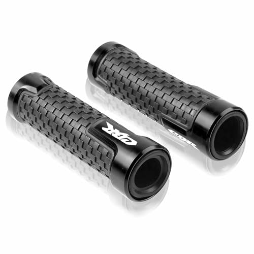 2pcs Motocycle Handlebar Grips 7/8" 22mm for H-onda CBR60F CBR125R CBR150R CBR250R CBR400 NC23 NC29 CBR600 F2 F3 F4 F4i CBR600RR CBR900RR CBR954RR CBR1000RR (Black) - color: Grip - Black