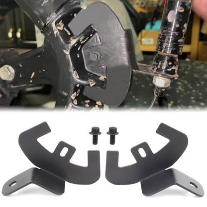 Whip Light Mount Flag Brackets for CF Moto Zforce Gen 2 Heavy Duty Mount Bracket Flag Mount Kit for Flag Off-Road LED Whip Lights 2pcs Black