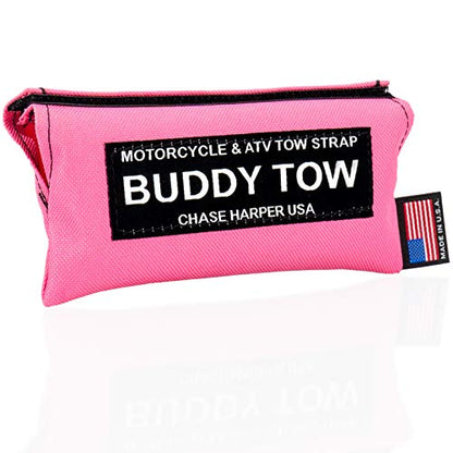 Chase Harper USA 9100 - Buddy Tow - Tough Military spec Nylon Webbing (1785 lb. Test) 12' x 1" - Hot Pink - color: Hot Pink, size: 1" Webbing