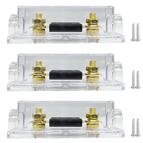 100AMP ANL Fuse Holder Kit, 3 Pack - size: 100A