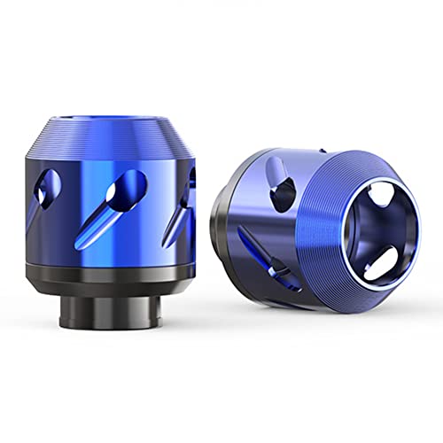 CNC Front Fork Frame Sliders Wheel Crash Protector Anti Crash Falling Protection Universal For Motorcycle Dirt Pit Bike(Blue)