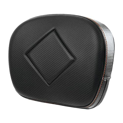 TCMT Detachable Sissy Bar Backrest Pad Fits For Harley 1997-2023 Touring Road King 2018-2023 Softail Slim FLSL Low Rider FXLR - color: Style L