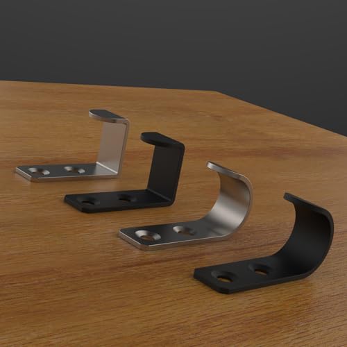 Hooks for Hanging Stainless Steel Heavy Duty Coat Hook Wall Hooks Robe Hanger Hooks Hanging Hat Key Holder for Towel and Bags Indoor Outdoor (Square, Normal) - size: 1.8x1, style: Square