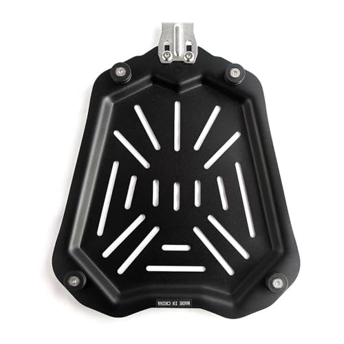 Motorcycle Rear Luggage Rack Motorcycle Rear Luggage Box Bracket Plate Trunk Boot Quick Release Base Shelf Holder Toolbox Carrier - color: 65L Iron