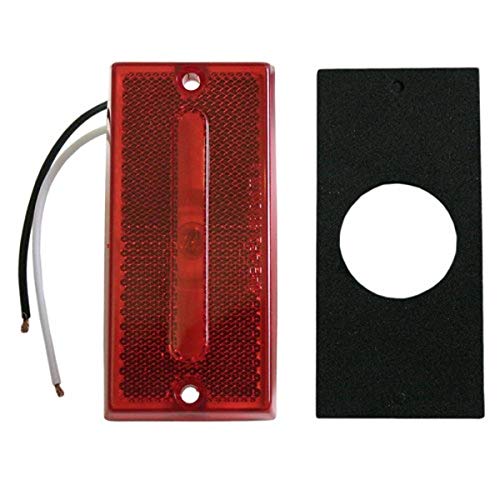 Blazer International B479R Rectangular Clearance / Side Marker Light, Red