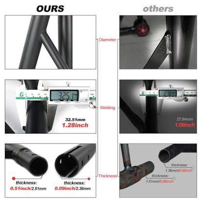 Xitomer 53.4mm Pin Universal Motorcycle Stand Motorcycle Single Side Swingarm Rear Lift Single-Sided Swingarm Lift Stand Fit for R1200GS R1200GS ADVENTURE R1200R HP2 Sport