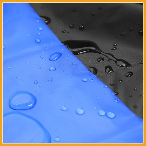L 190T Rain Dust Protector Black Blue Scooter Motorcycle Cover 86 Inches for Honda Replacement