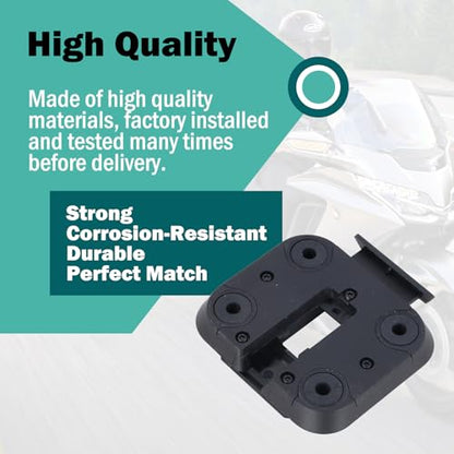 Motorcycle GPS Navigator Mount Bracket Kit Fit for Garmin Zumo XT & Tread Replaces ‎010-12953-00 0101295300 - size: XT1 Mount