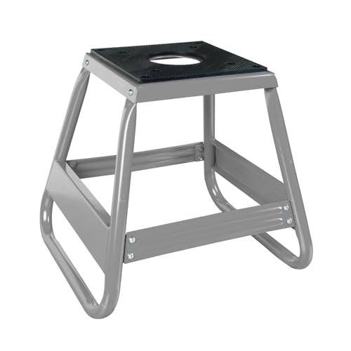 Motorcycle Stand Lift Dirt Bike Stand, Universal Panel Dirtbike Stand Jack Fit for Yamaha, for Honda and Suitable for Kawasaki, 1000LBS Capacity Removable Maintenance Motocross Stand Silver - color: Silver