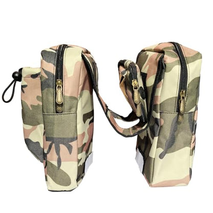 ATV Tank Bag Saddle Bag Waterproof Motorcycle Bag Compatible with Snowmobile Sportsman Scrambler FourTrax Grizzly UTV Hanging Storage Bag Camo Brown - color: Camo Brown