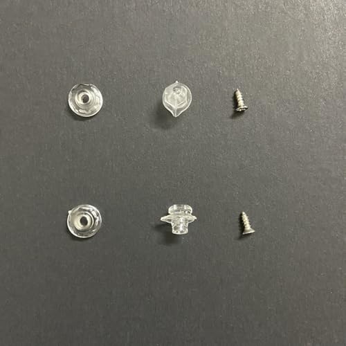 Universal 2 Pairs 4MM Helmet Visor Pins, Anti Fog Insert Pins Compatible with AGV, SHOEI, GXT, ARAI,BELL, SEDICI, HJC,ETC Helmet Visors(PIN 1) - color: Pin 1