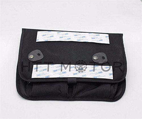 LA03- Tour Pack Lid Organizer Black Compatible with Harley Davidson All - size: Tour Pak Bag