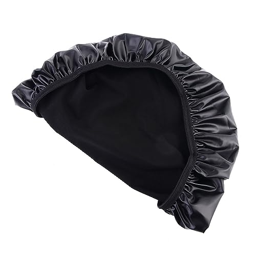 Leadigol Motorcycle Seat Cover,PU Leather Waterproof Breathable Electric Vehicle Black Motorbike Seat Protector Scooter Sun Pad Dust Protector Rainproof Waterproof Sunscreen Cushion Cover