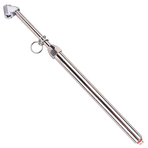 10-160LBS Tire Pressure Gauge for Car, Truck, Bike, Motorcycle, 80-1100kPa - style: Dual Head
