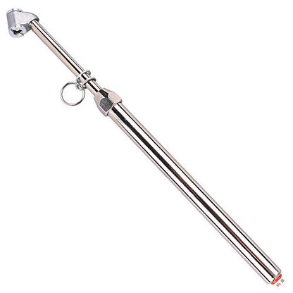 10-160LBS Tire Pressure Gauge for Car, Truck, Bike, Motorcycle, 80-1100kPa - style: Dual Head