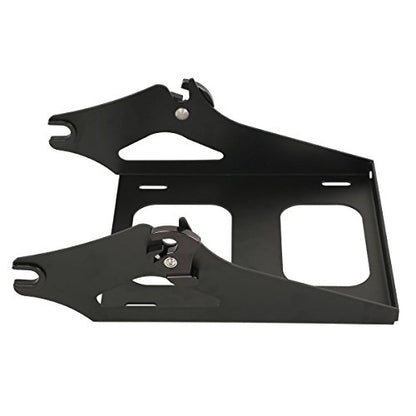 TCT-MOTORPARTS Chopped Luggage Kit w/Backrest Pad +Black Two-Up Mounting Rack Fit for 2018 Street Glide Special Twisted Cherry Harley Touring 2014-2024 - color: Fit for Twisted Cherry #2