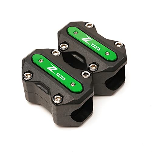 Motorcycle Engine Guard Bumper Protection Decorative Block Crash Bar for Kawasaki Z H2 ZH2 Zh2 2019 2020 2021 Anti-Fall Frame Sliders - color: Green