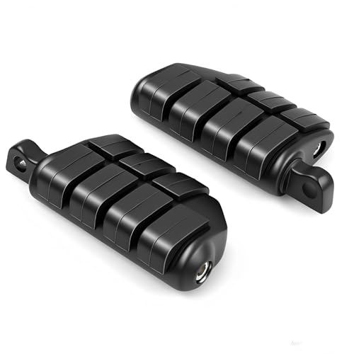 Matte Black Male Mount Lion Paw Footrests Footpegs Fit for Motorycle Harley Touring Glide - color: Black#3