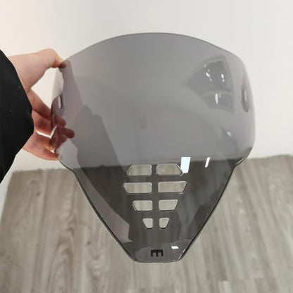 YMTSGEA Airflite Helmet Visor Replacement for IC-06. Helmet Shield Compatible with Airflite IC-06 (Light Black) - color: Light Black
