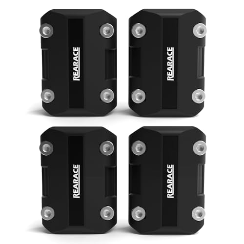 2 Pair Motorcycle Bumper Blocks, 22MM/25MM/28MM Engine Guard Bumper Crash Bar Protectors Motorcycle Drop Guard Block Protection Decor